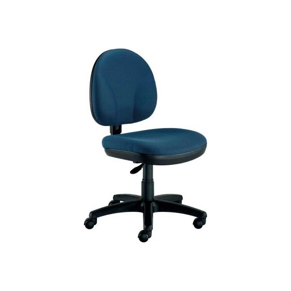 Raynor Marketing Ltd. Eurotech Armless Task Chair - Fabric - Blue - OSS Series OSS400-H14 - main